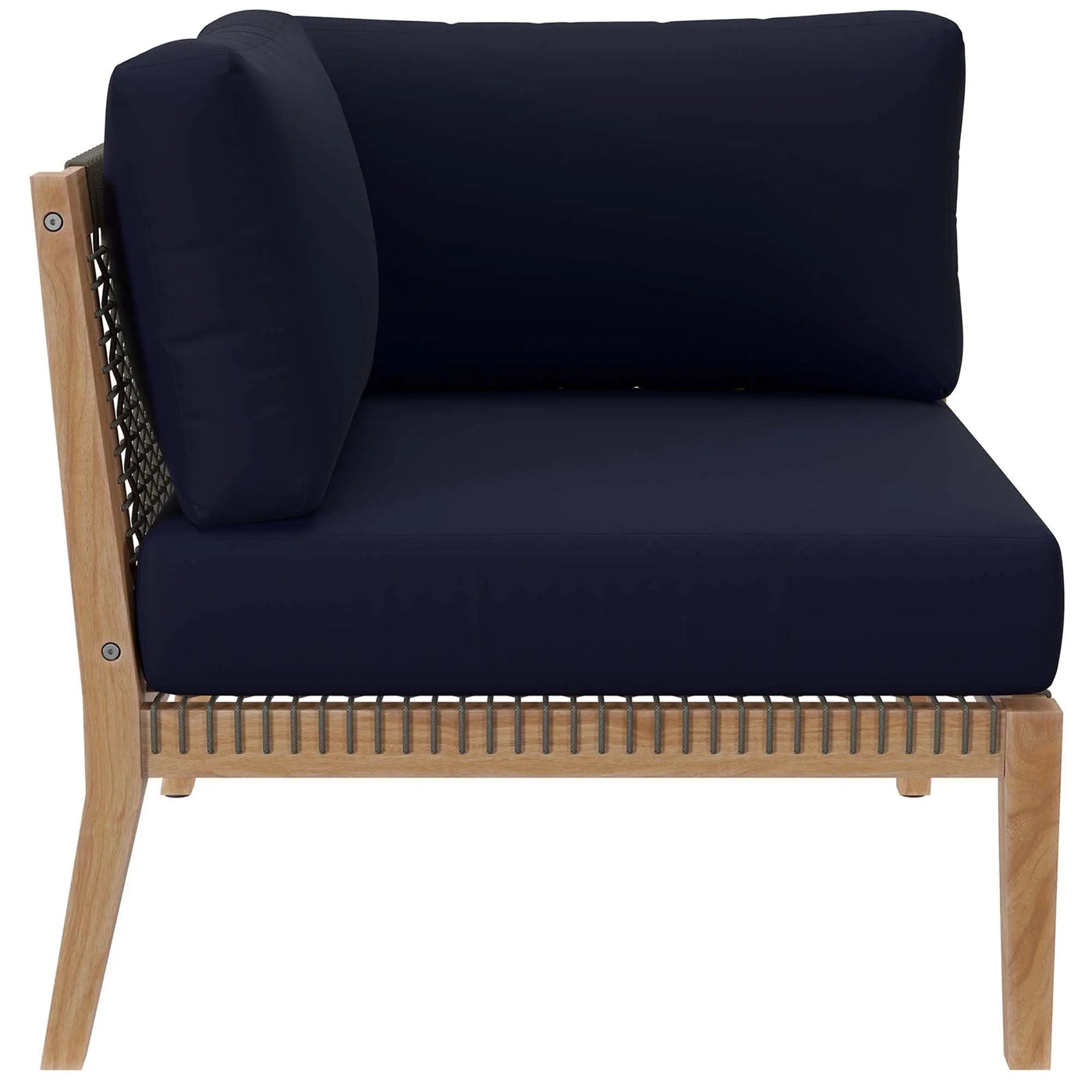 Clearwater Outdoor Patio Teak Wood Loveseat by Modway by HouseOfZazla