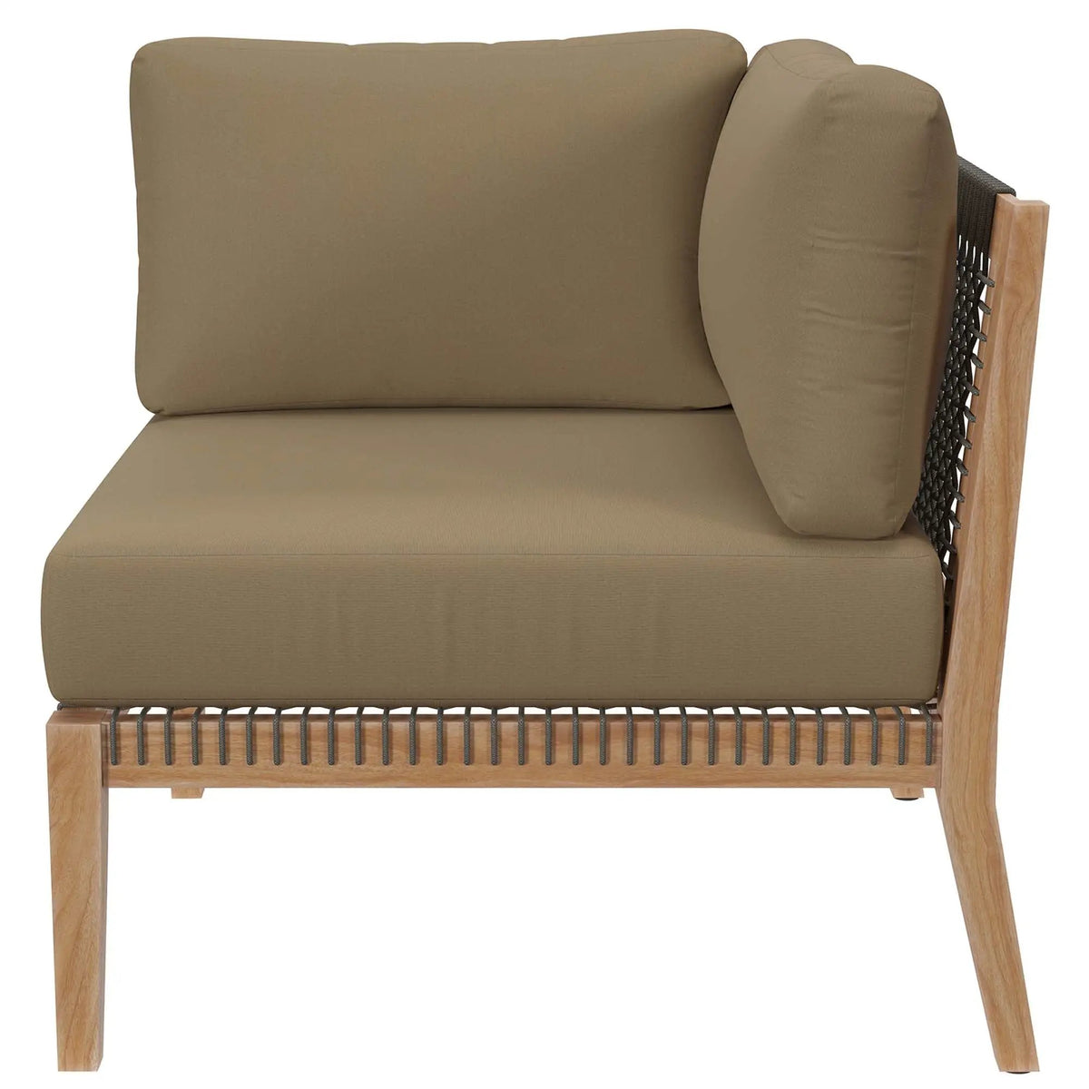 Clearwater Outdoor Patio Teak Wood Sofa by Modway by HouseOfZazla