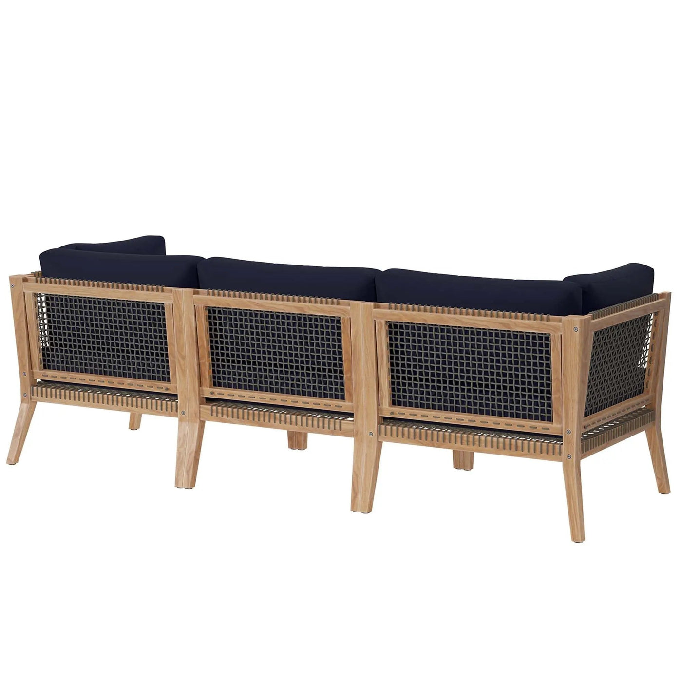 Clearwater Outdoor Patio Teak Wood Sofa by Modway by HouseOfZazla