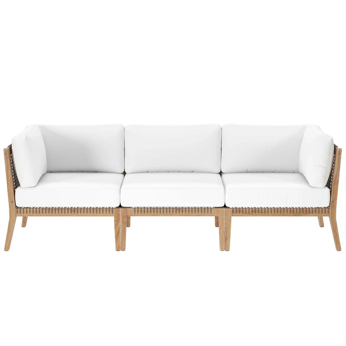 Clearwater Outdoor Patio Teak Wood Sofa by Modway by HouseOfZazla