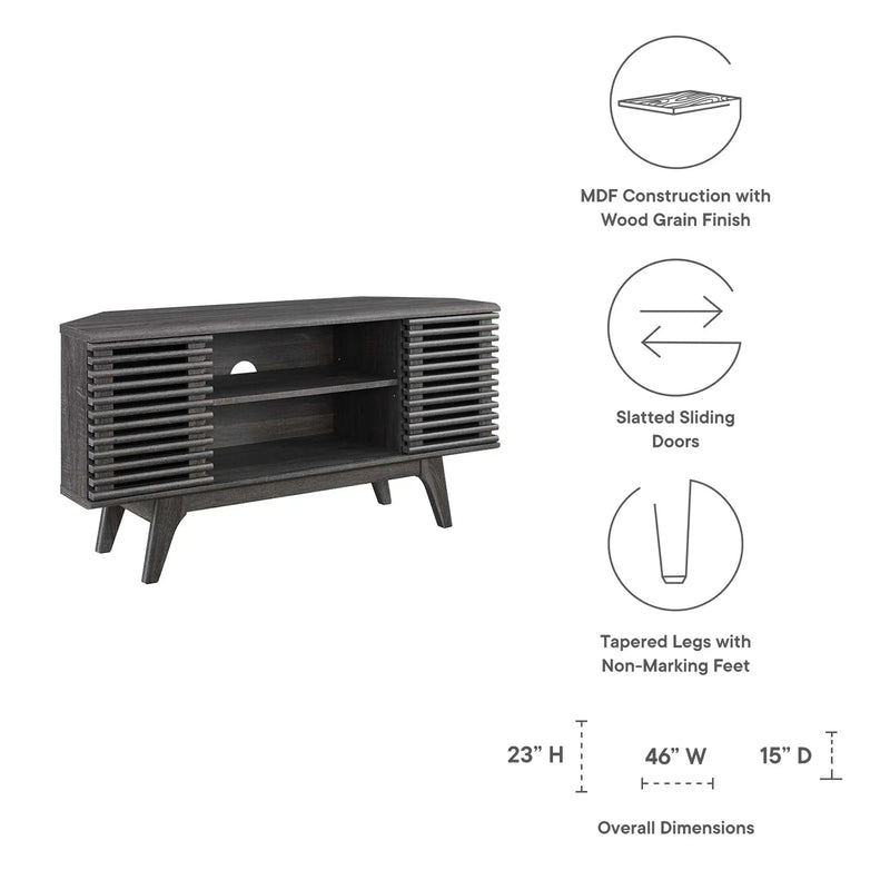 Render 46" Corner TV Stand by Modway by HouseOfZazla
