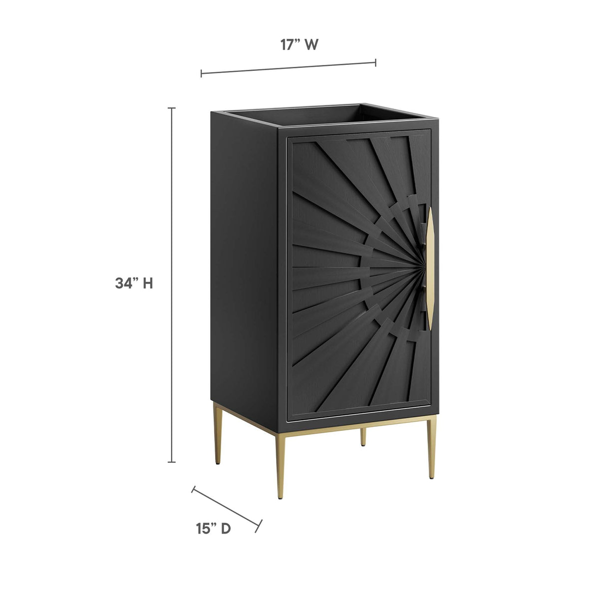 Awaken Bathroom Vanity Cabinet by Modway, photo 3 of 28