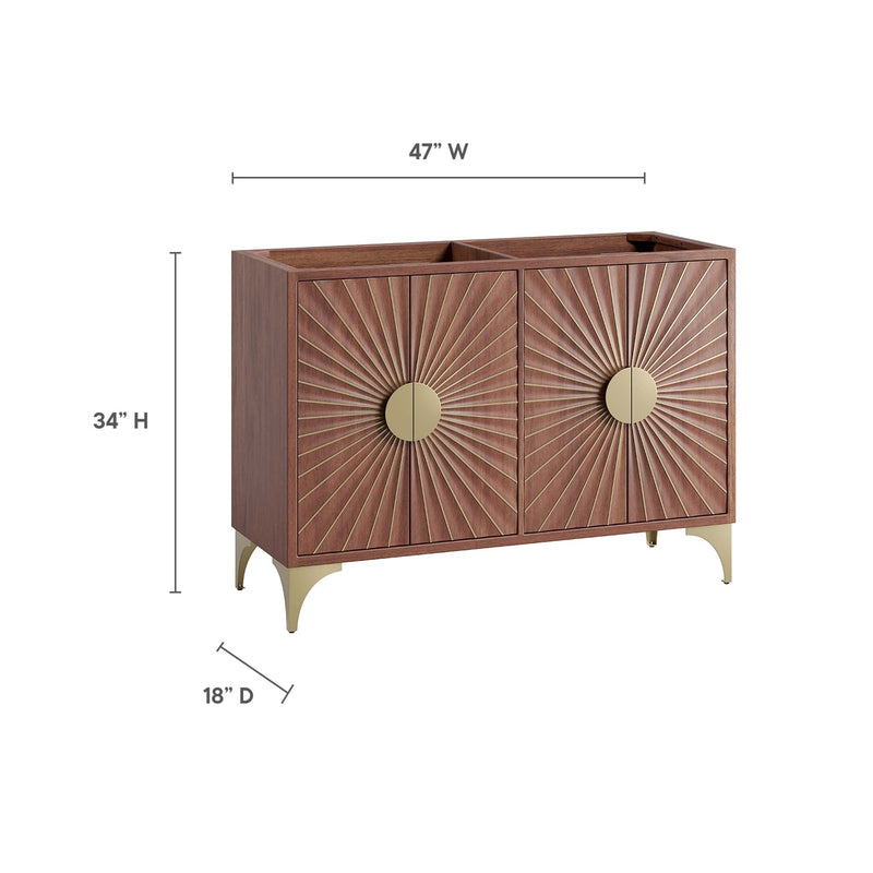 Daylight 48" Double Sink Compatible (Not Included) Bathroom Vanity Cabinet by Modway, photo 3 of 9