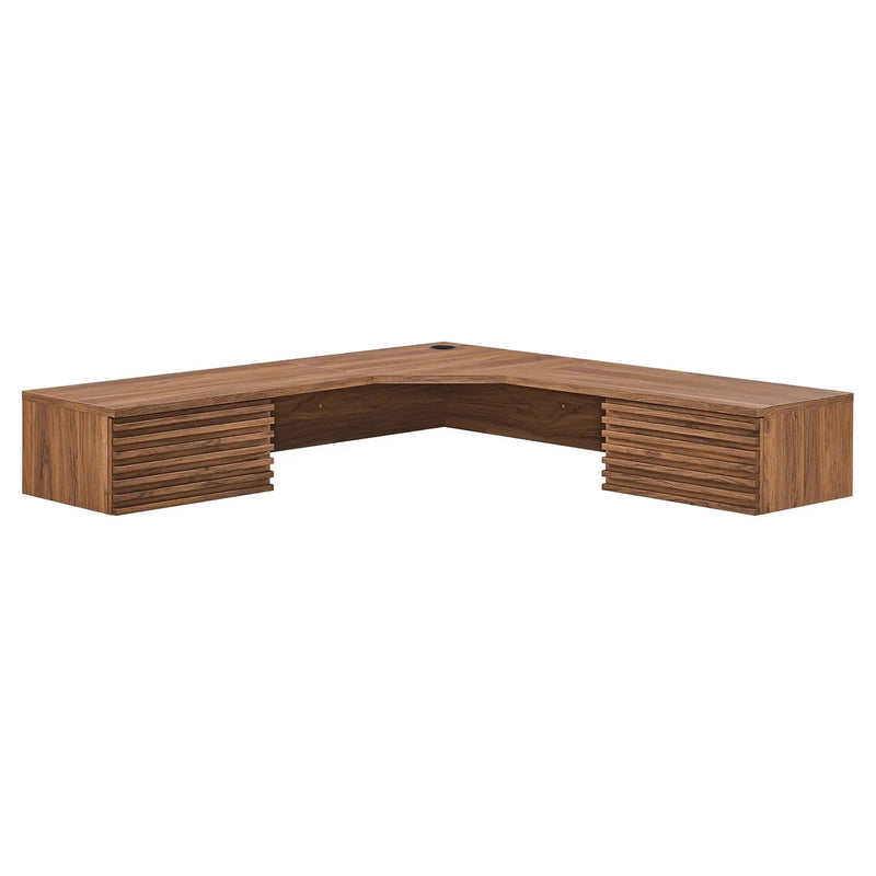 Render Wall Mount Corner Office Desk by Modway by HouseOfZazla