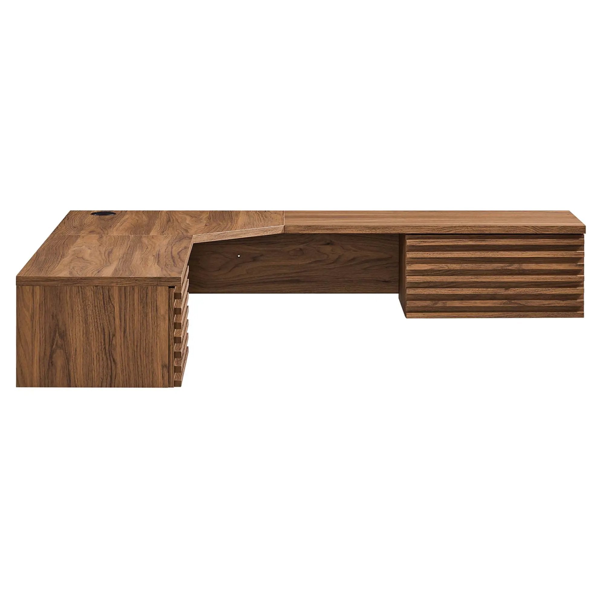 Render Wall Mount Corner Office Desk by Modway by HouseOfZazla