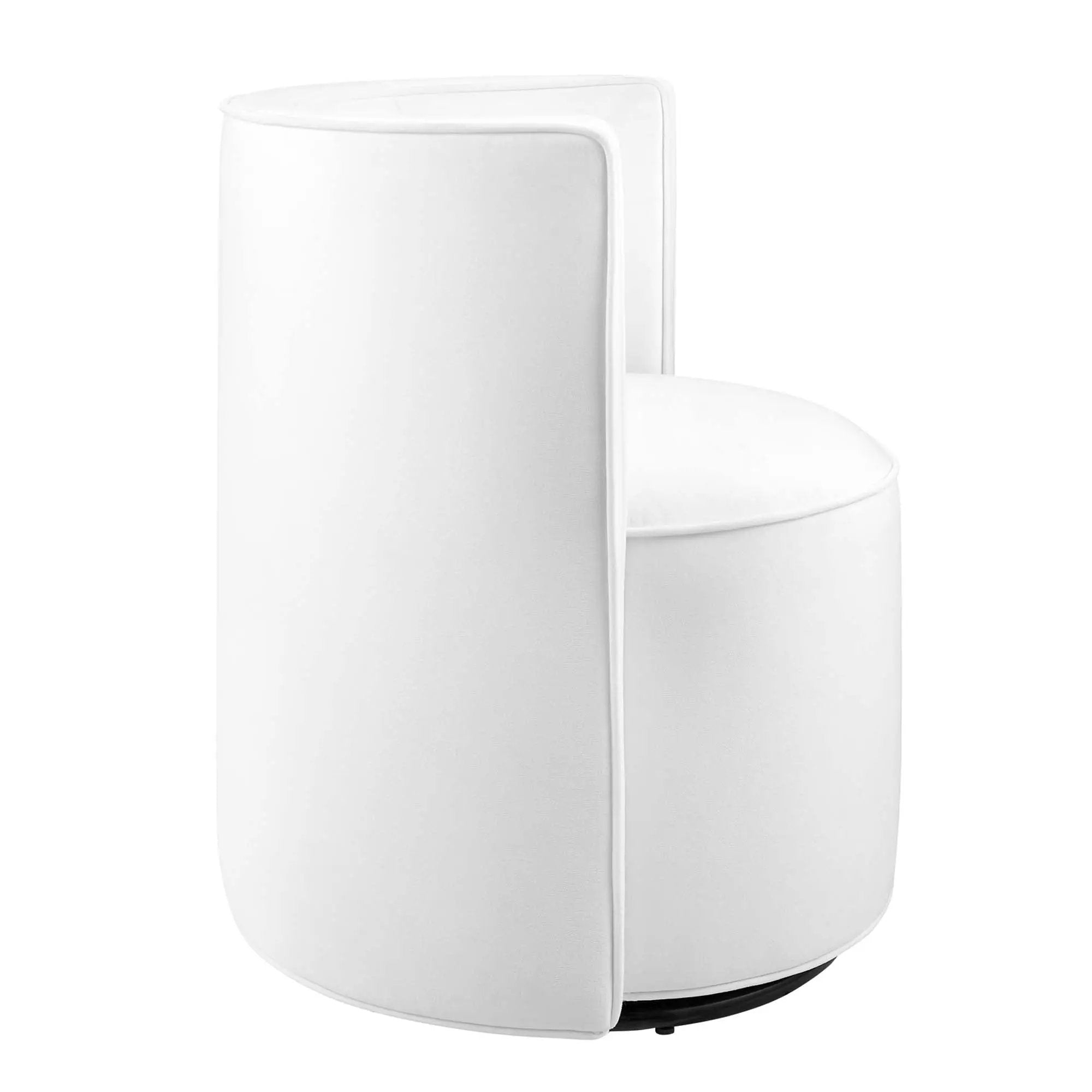 Della Performance Velvet Fabric Swivel Chair by Modway by HouseOfZazla