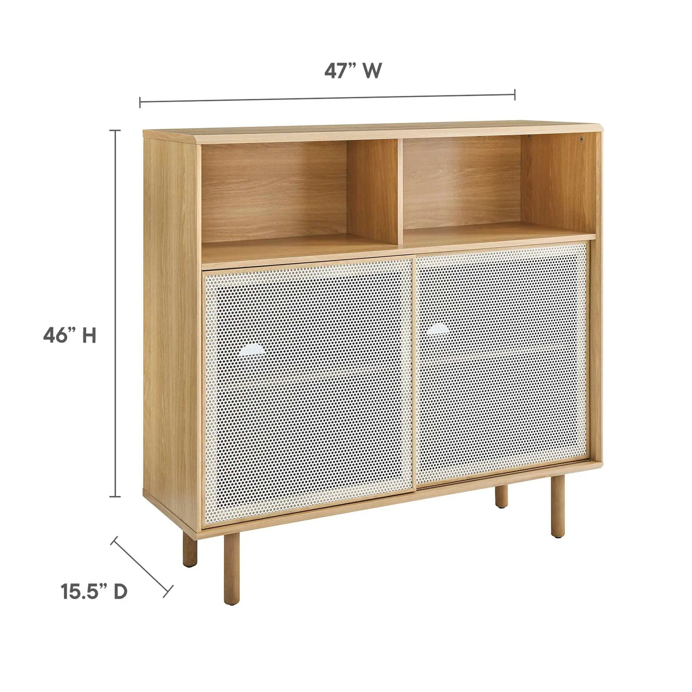 Kurtis 47" Display Cabinet by Modway by HouseOfZazla