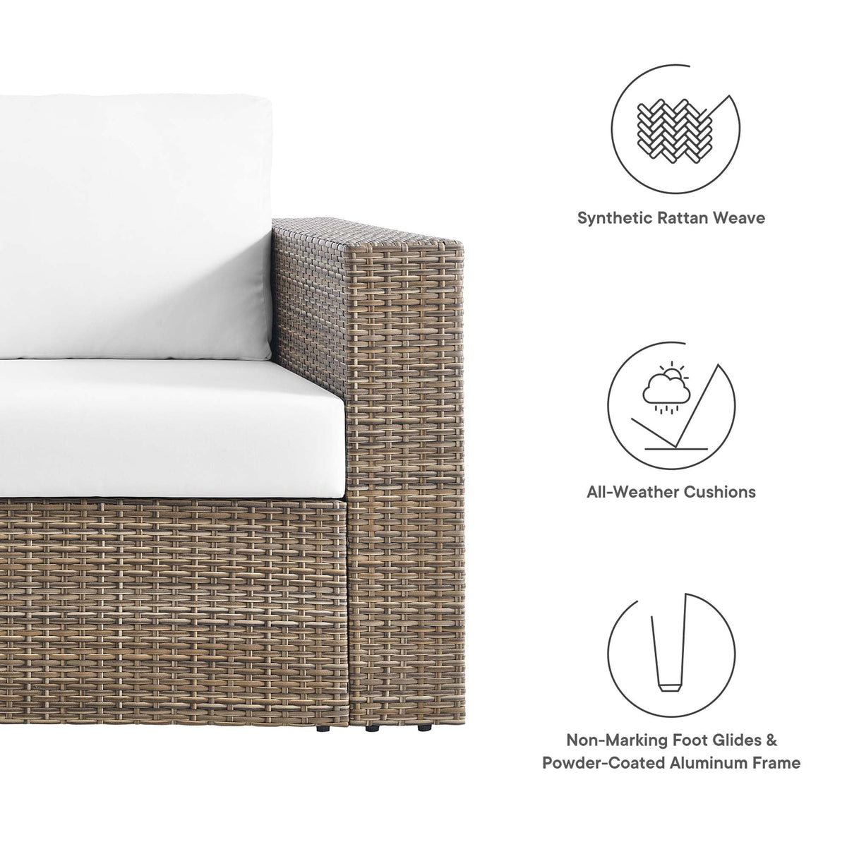 Convene Outdoor Patio Loveseat by Modway, photo 12 of 19