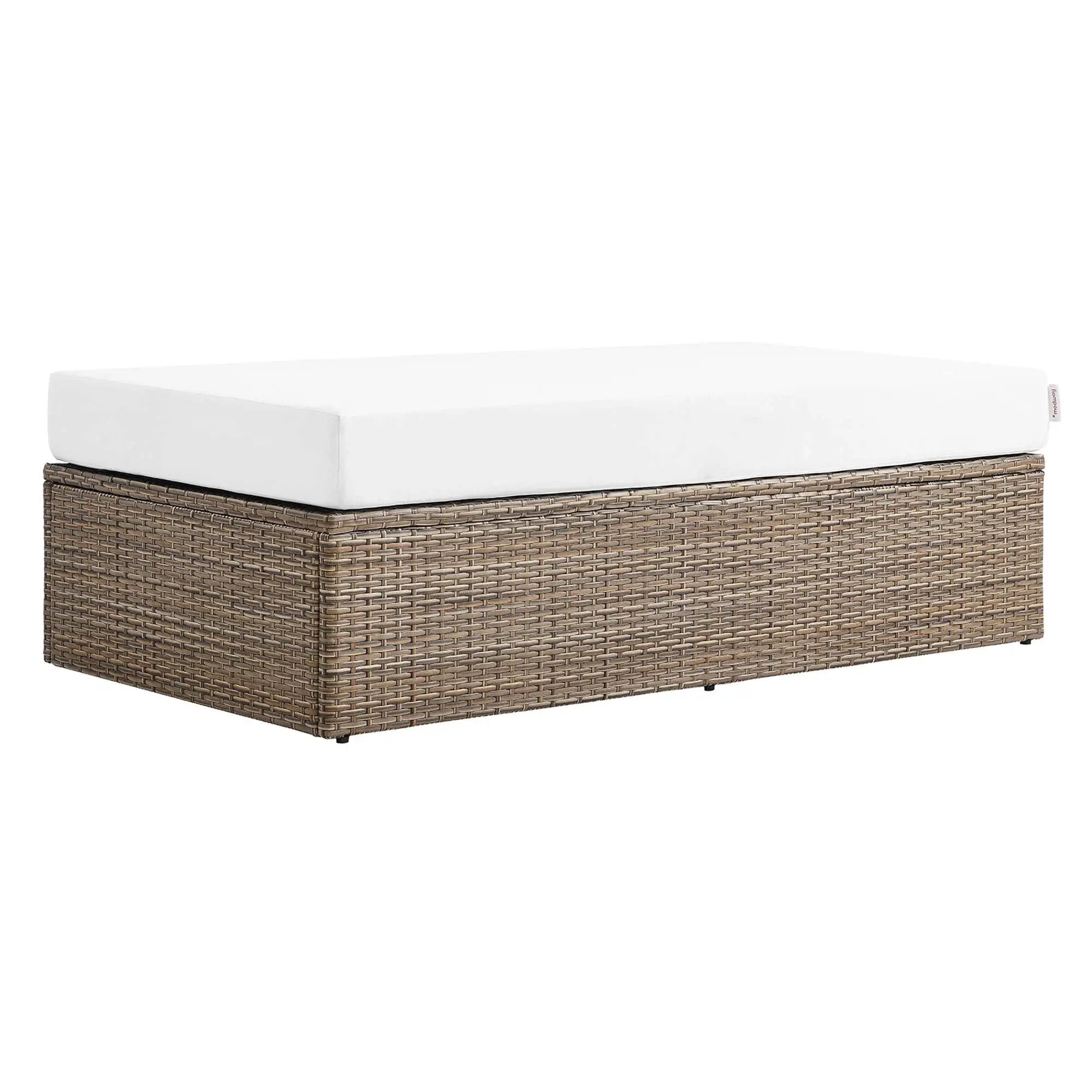 Convene Outdoor Patio Rectangle Ottoman by Modway by HouseOfZazla