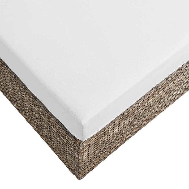 Convene Outdoor Patio Rectangle Ottoman by Modway by HouseOfZazla