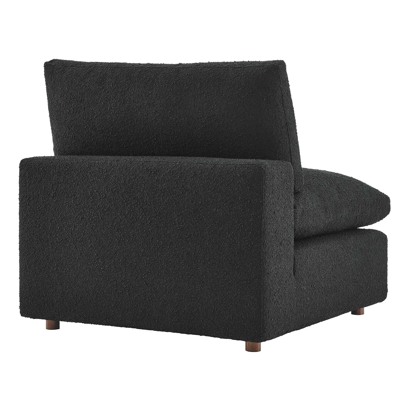 Commix Down Filled Overstuffed Boucle Fabric Armless Chair by Modway by HouseOfZazla