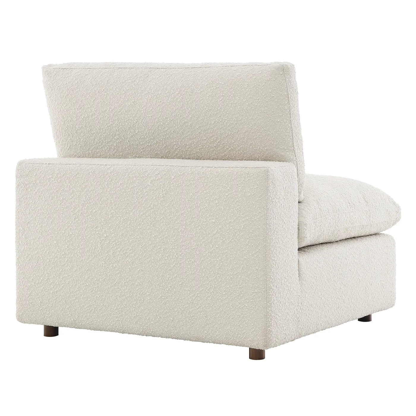 Commix Down Filled Overstuffed Boucle Fabric Armless Chair by Modway by HouseOfZazla