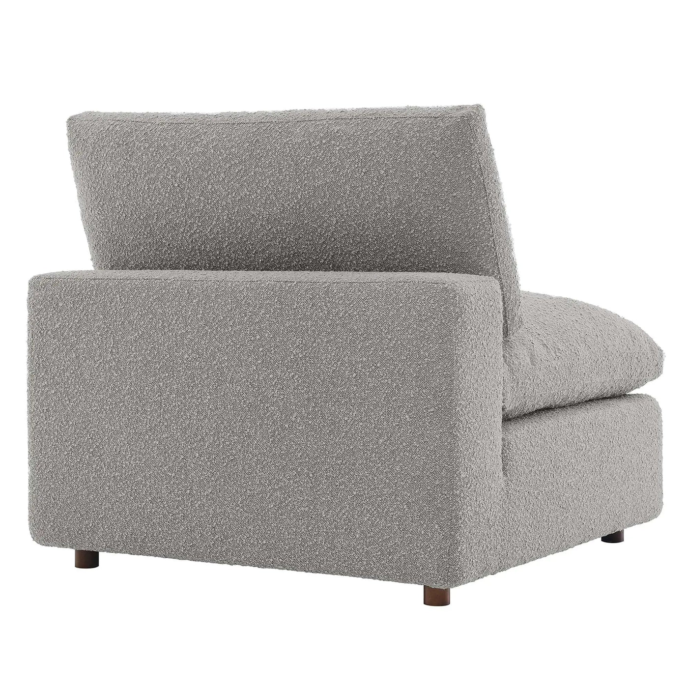 Commix Down Filled Overstuffed Boucle Fabric Armless Chair by Modway by HouseOfZazla
