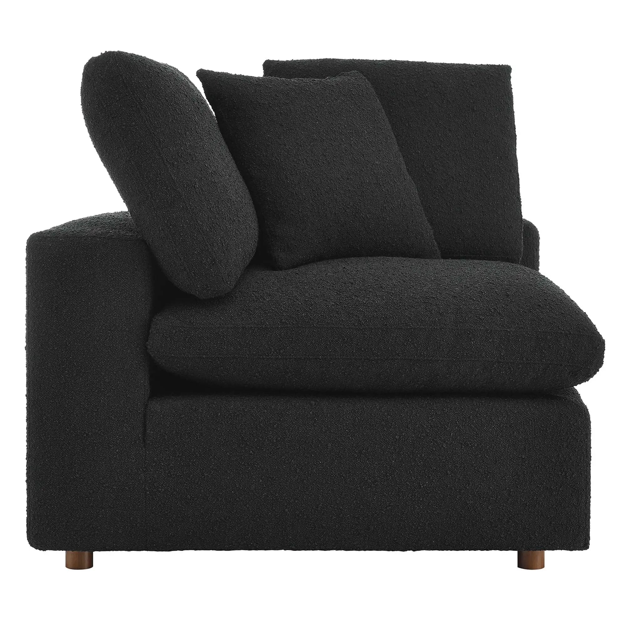 Commix Down Filled Overstuffed Boucle Fabric Corner Chair by Modway by HouseOfZazla