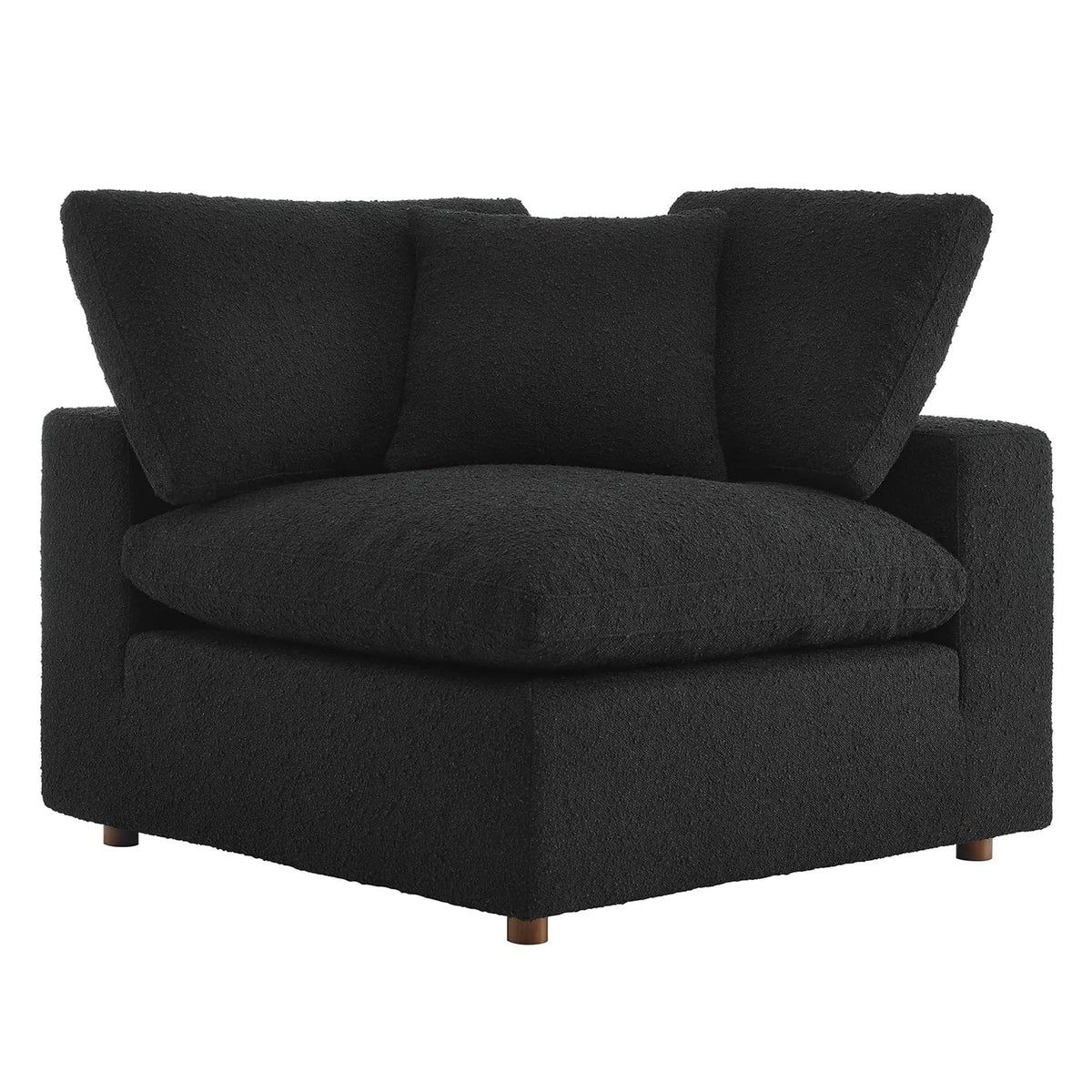 Commix Down Filled Overstuffed Boucle Fabric Corner Chair by Modway by HouseOfZazla