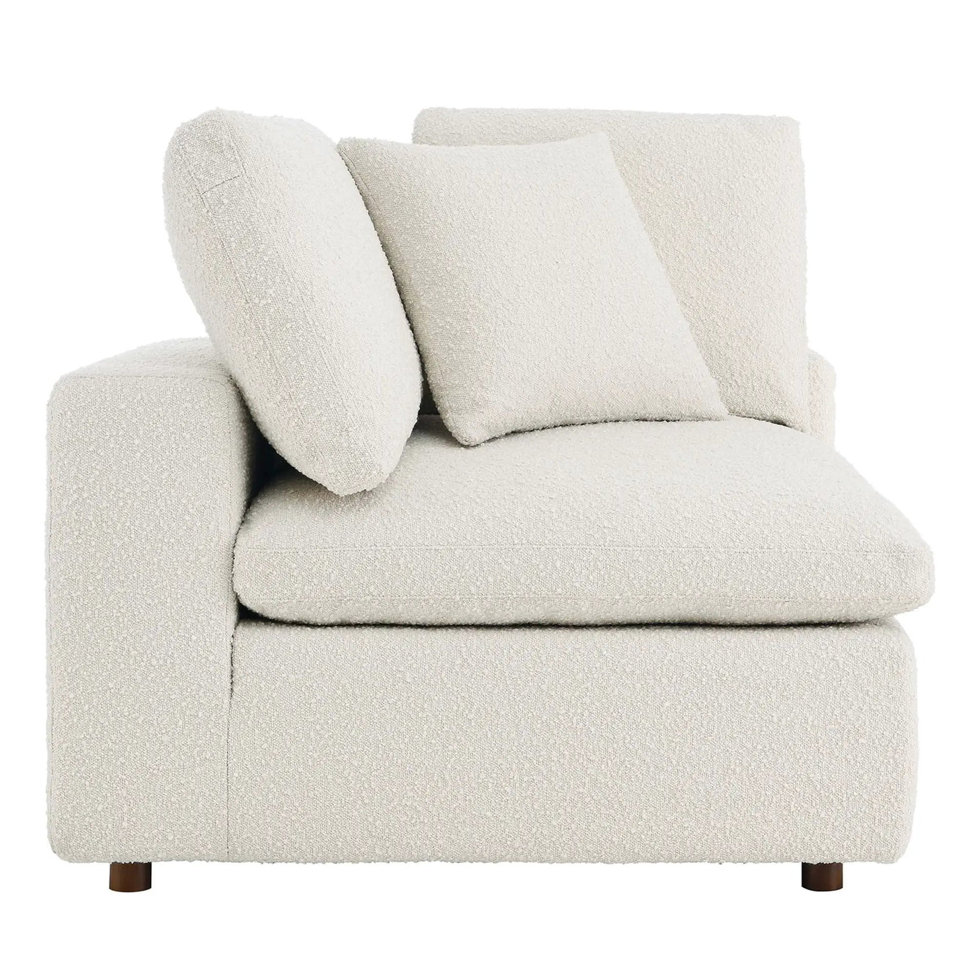 Commix Down Filled Overstuffed Boucle Fabric Corner Chair by Modway by HouseOfZazla