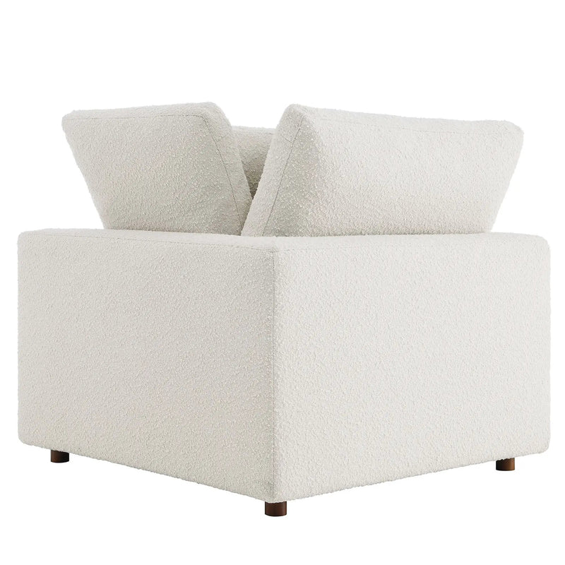 Commix Down Filled Overstuffed Boucle Fabric Corner Chair by Modway by HouseOfZazla