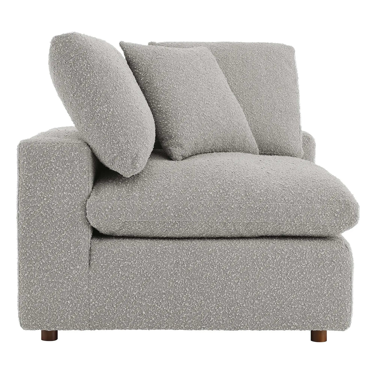 Commix Down Filled Overstuffed Boucle Fabric Corner Chair by Modway by HouseOfZazla