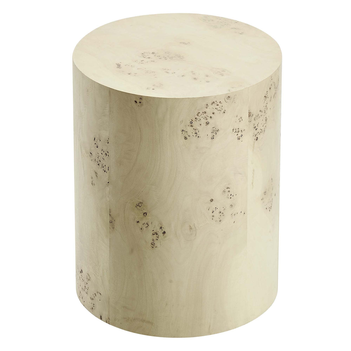 Cosmos 16" Round Burl Wood Side Table by Modway, photo 5 of 18