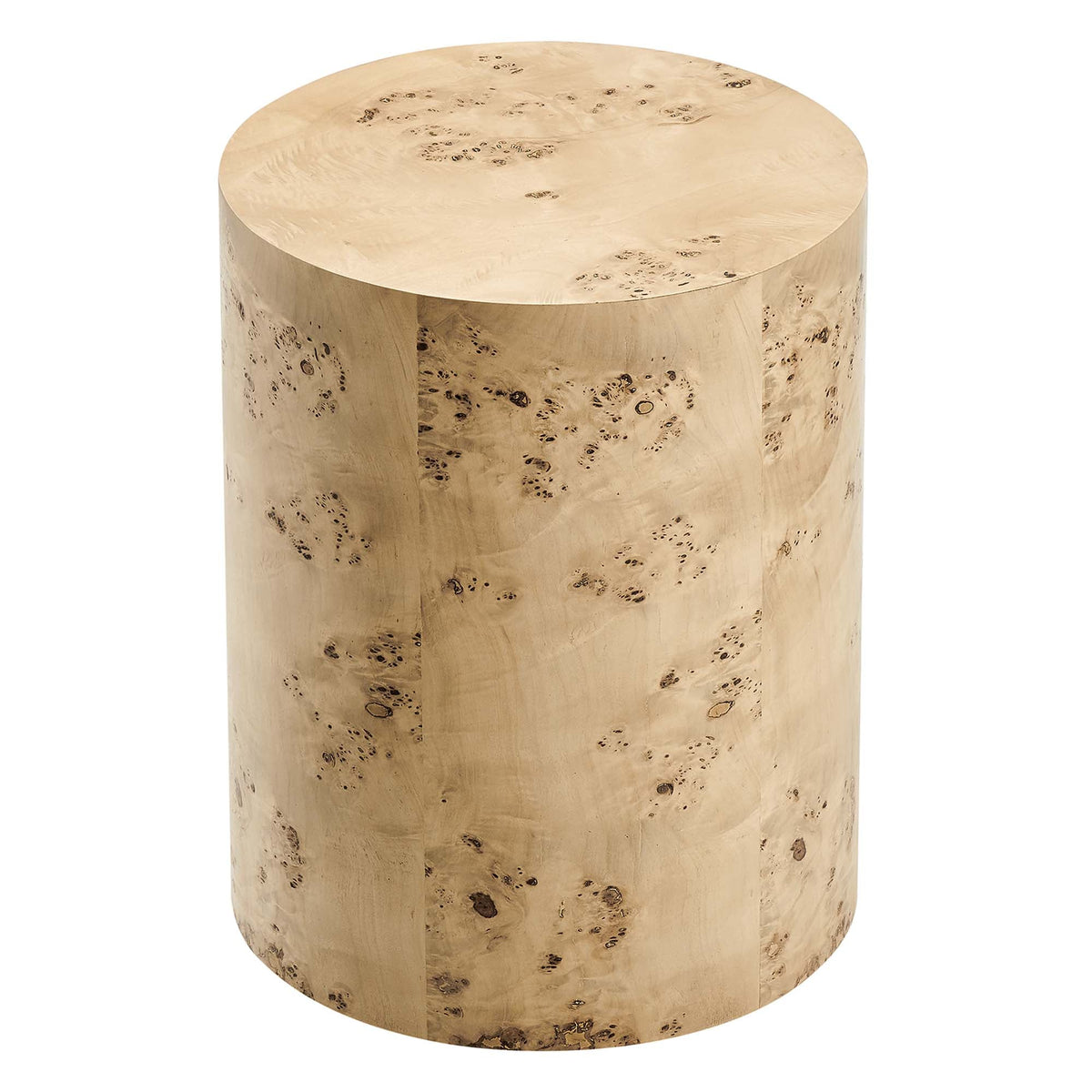 Cosmos 16" Round Burl Wood Side Table by Modway, photo 14 of 18