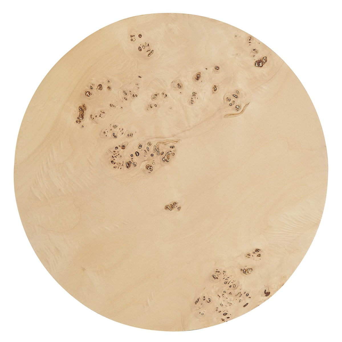 Cosmos 16" Round Burl Wood Side Table by Modway, photo 15 of 18