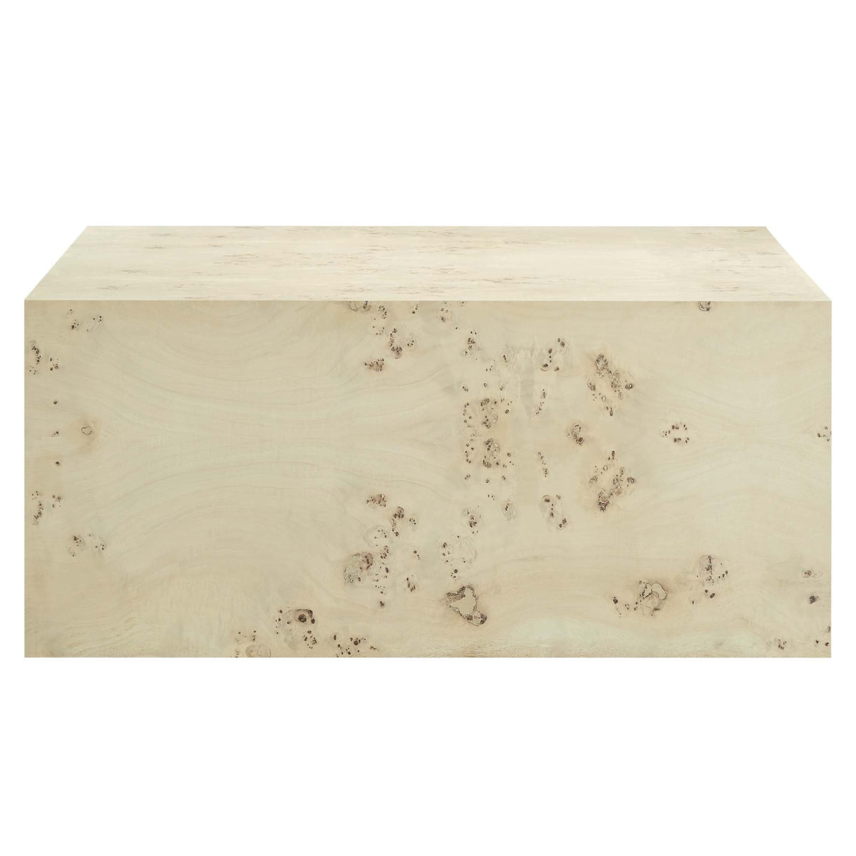 Cosmos 36" Square Burl Wood Coffee Table by Modway, photo 6 of 18