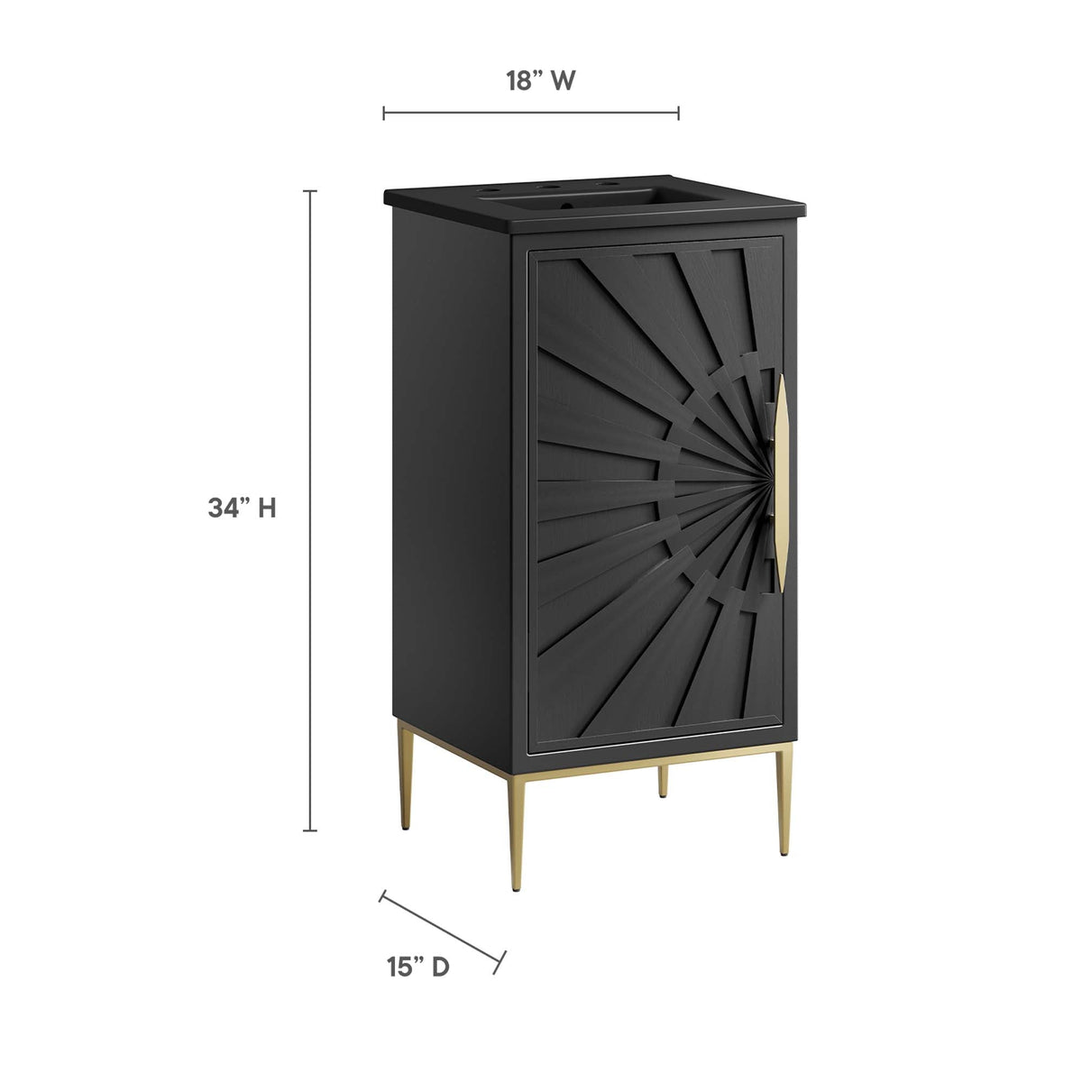 Awaken Bathroom Vanity by Modway, photo 3 of 40
