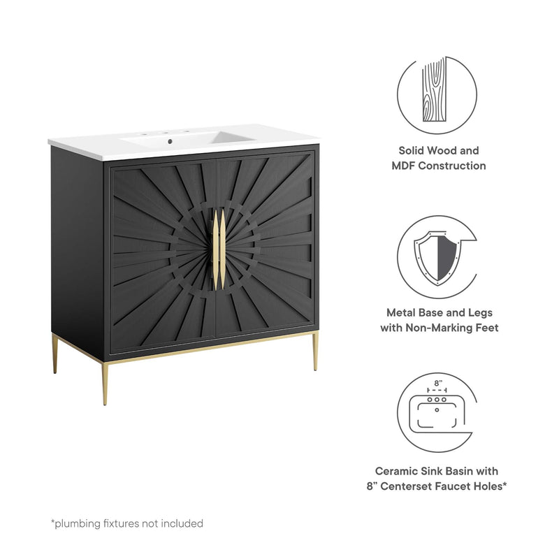 Awaken 36" Bathroom Vanity by Modway - EEI-6297, photo 2 of 11