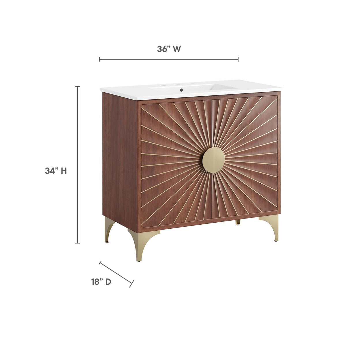 Daylight 36" Bathroom Vanity by Modway - EEI-6298, photo 3 of 12
