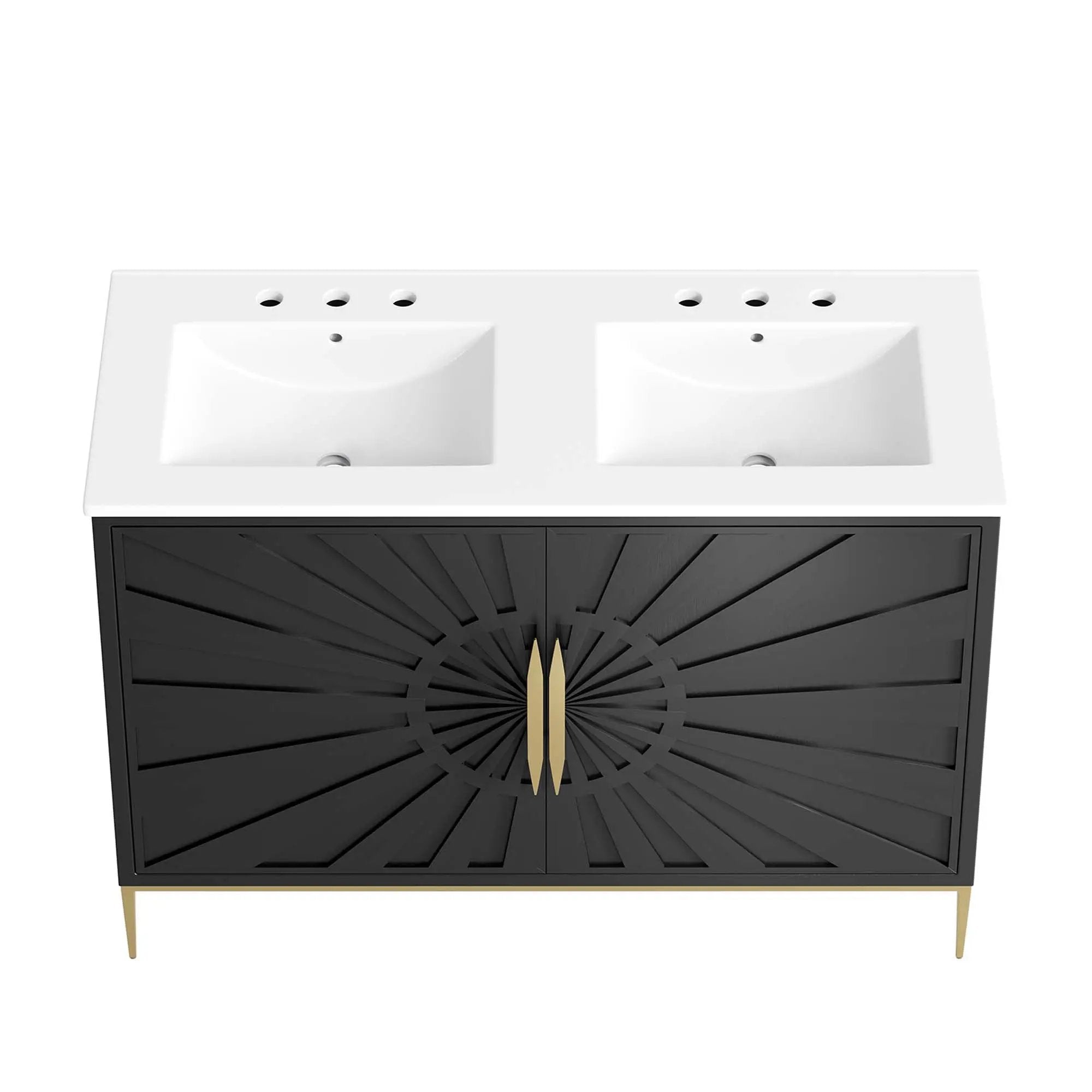 Awaken 48" Double Sink Bathroom Vanity by Modway by HouseOfZazla