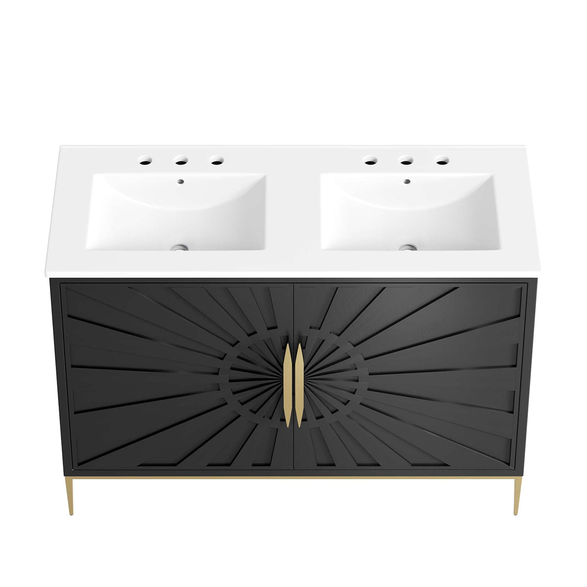 Awaken 48" Double Sink Bathroom Vanity by Modway, photo 12 of 14