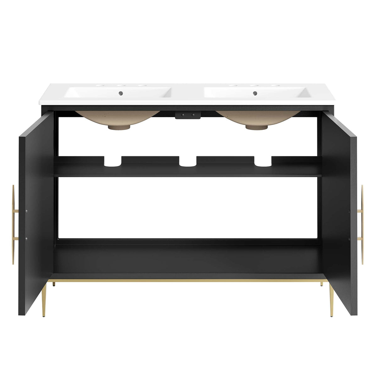 Awaken 48" Double Sink Bathroom Vanity by Modway, photo 14 of 14