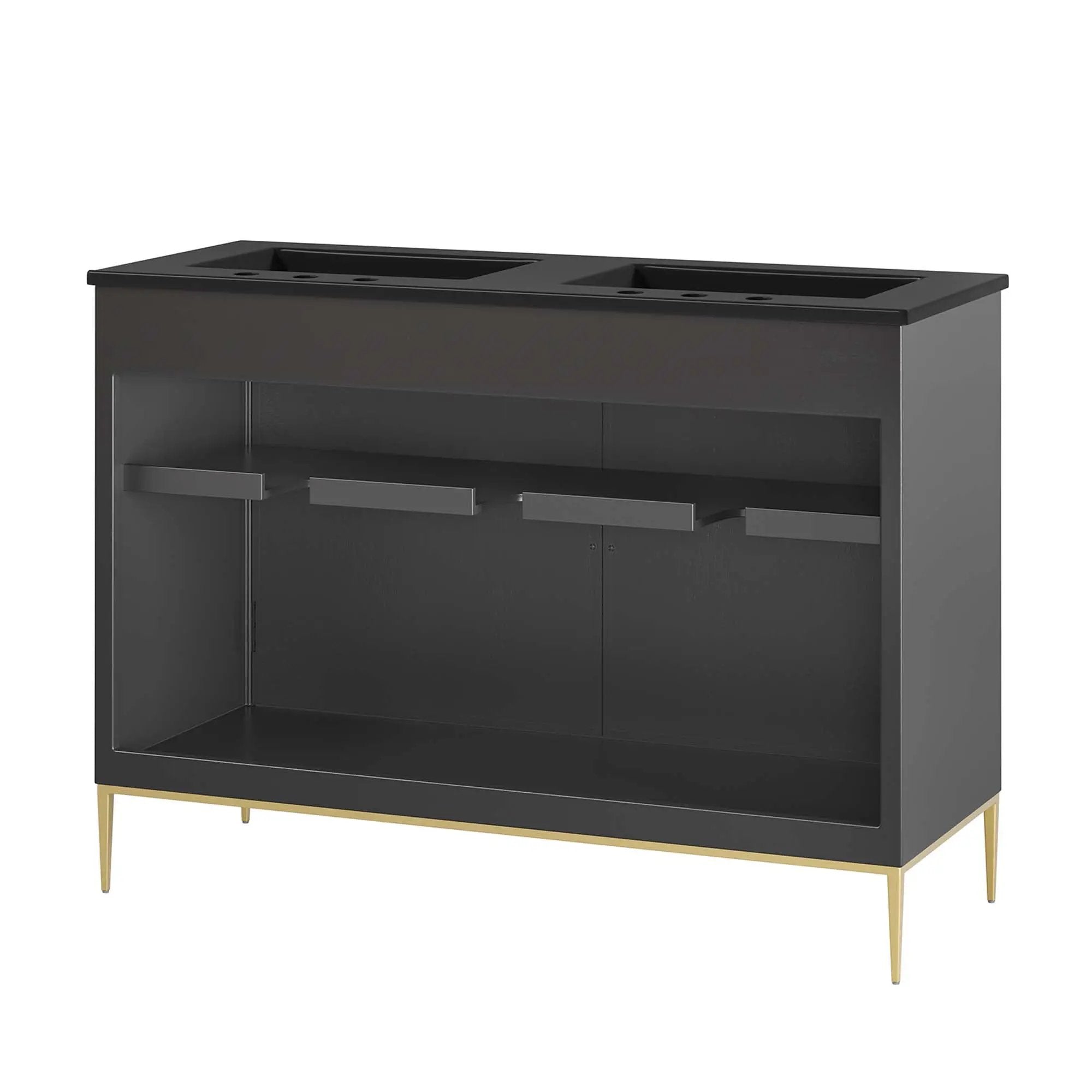 Awaken 48" Double Sink Bathroom Vanity by Modway by HouseOfZazla