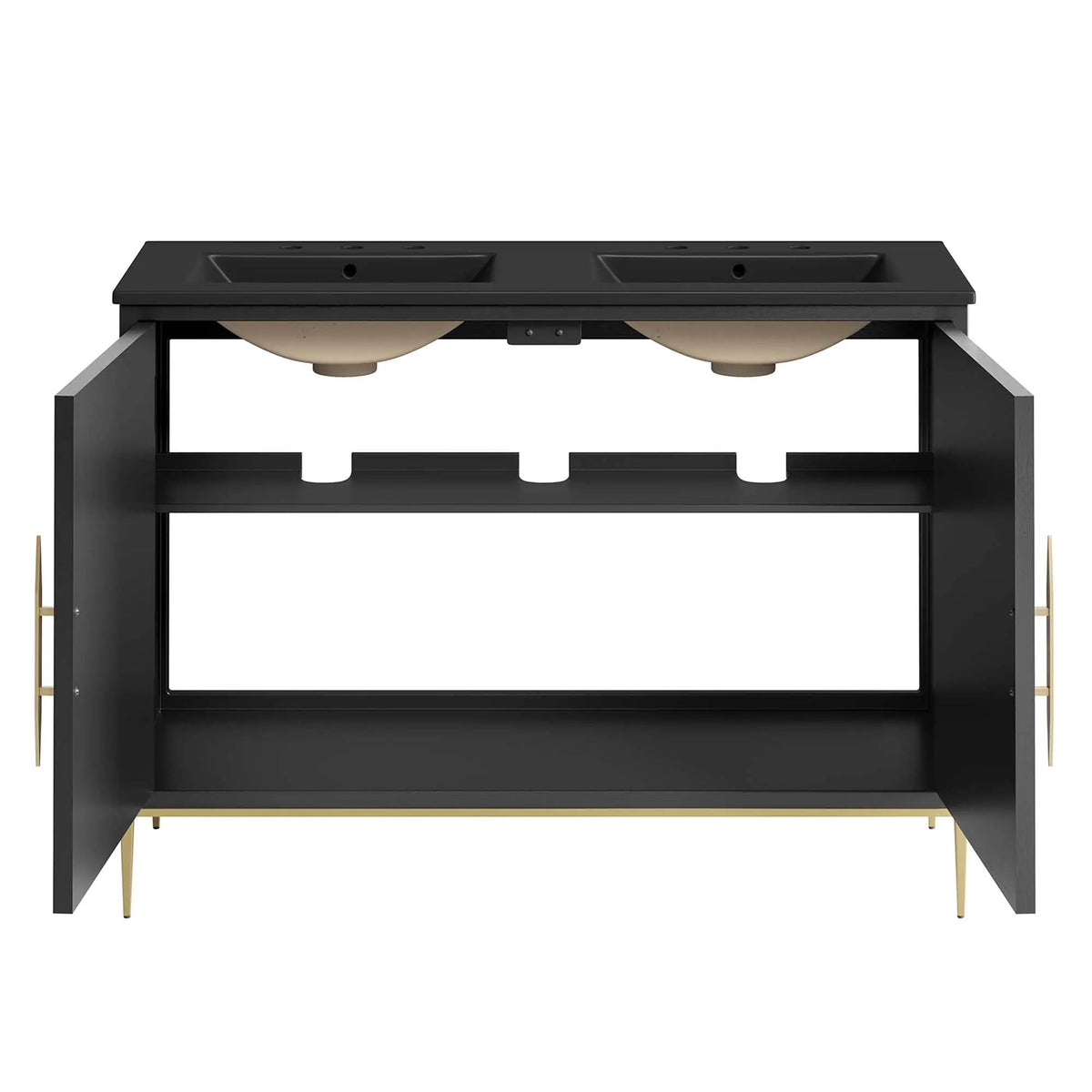 Awaken 48" Double Sink Bathroom Vanity by Modway, photo 7 of 7