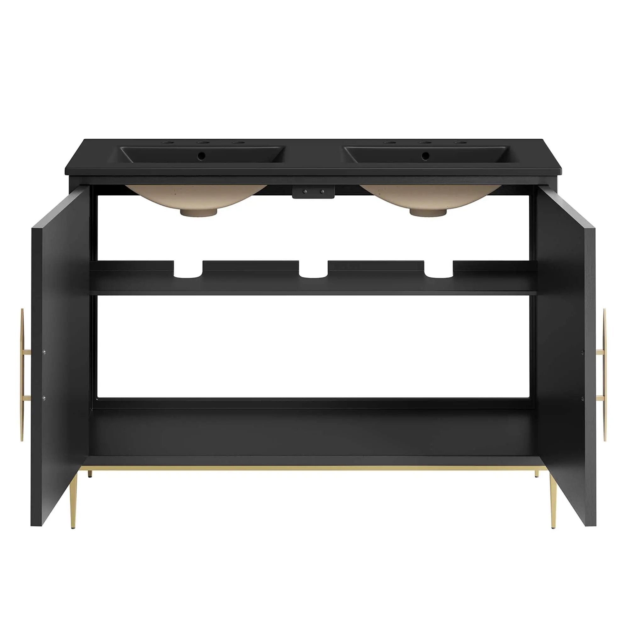 Awaken 48" Double Sink Bathroom Vanity by Modway by HouseOfZazla