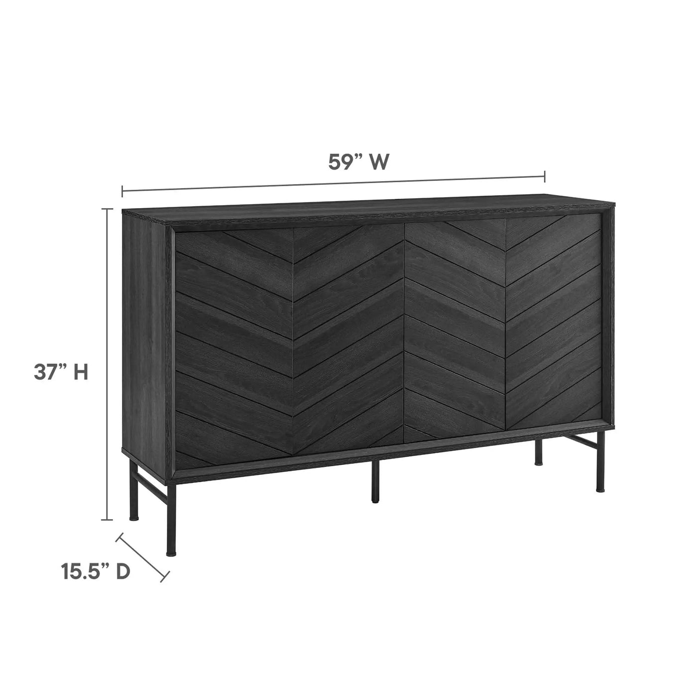 Harper Chevron Sideboard by Modway by HouseOfZazla