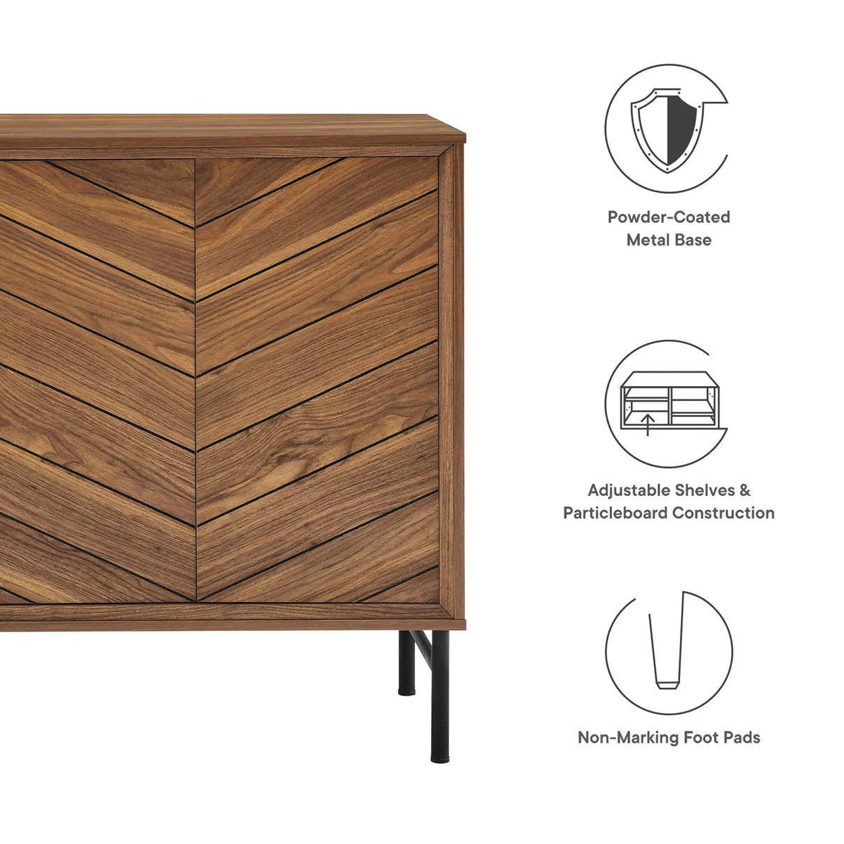 Harper Chevron Sideboard by Modway by HouseOfZazla