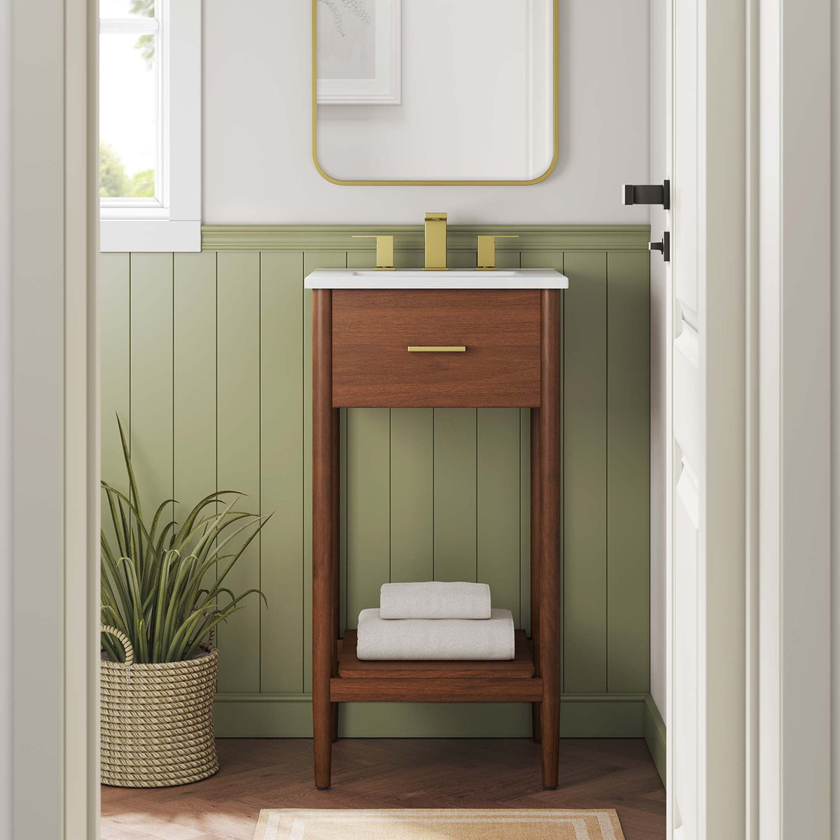 Zaire Bathroom Vanity Cabinet (Sink Basin Not Included) by Modway, photo 18 of 41