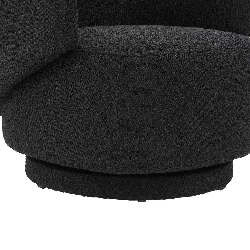 Celestia Boucle Fabric Swivel Chair by Modway by HouseOfZazla