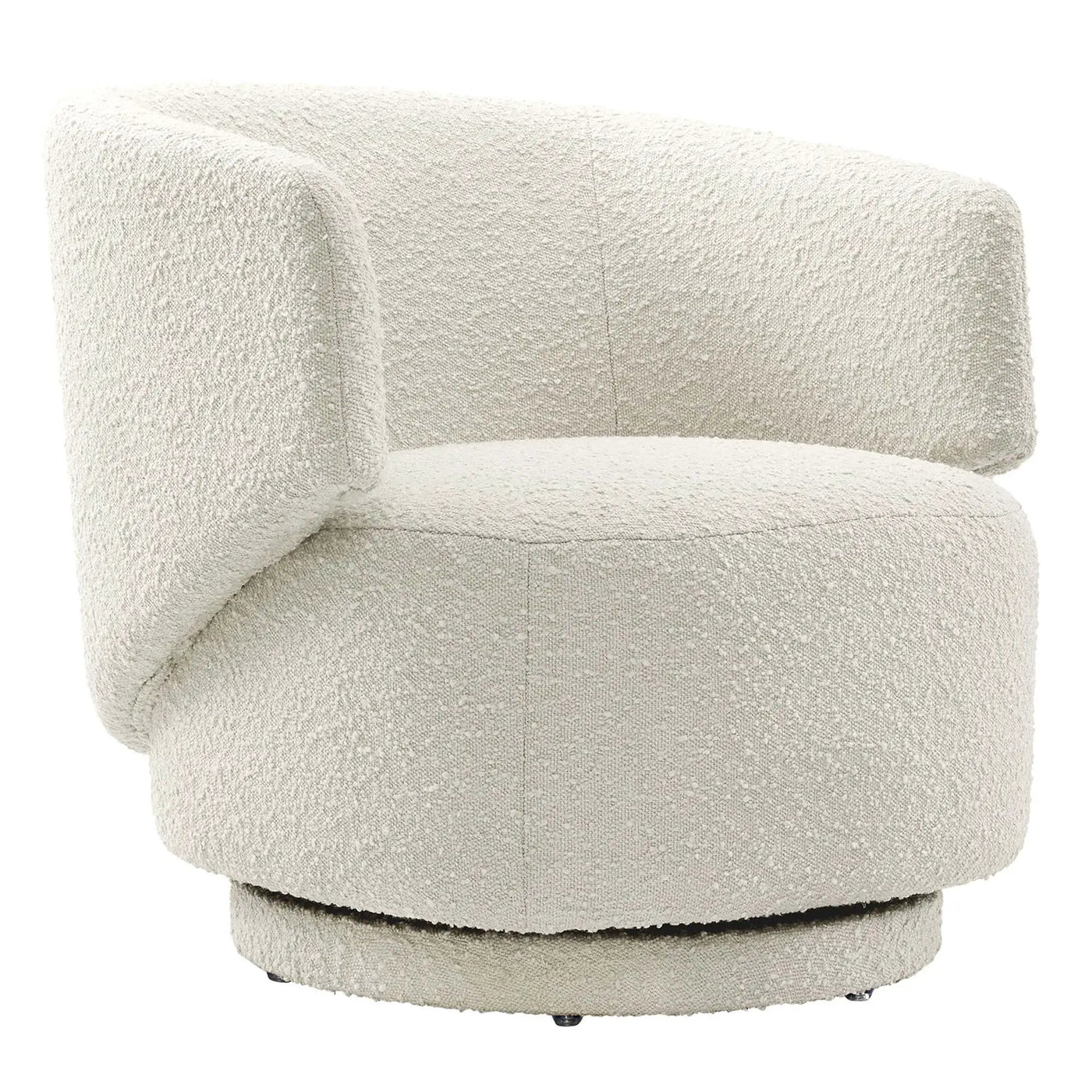 Celestia Boucle Fabric Swivel Chair by Modway by HouseOfZazla