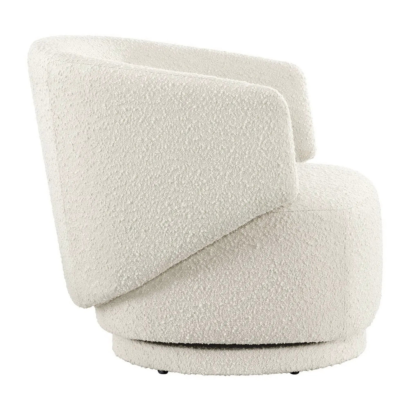 Celestia Boucle Fabric Swivel Chair by Modway by HouseOfZazla