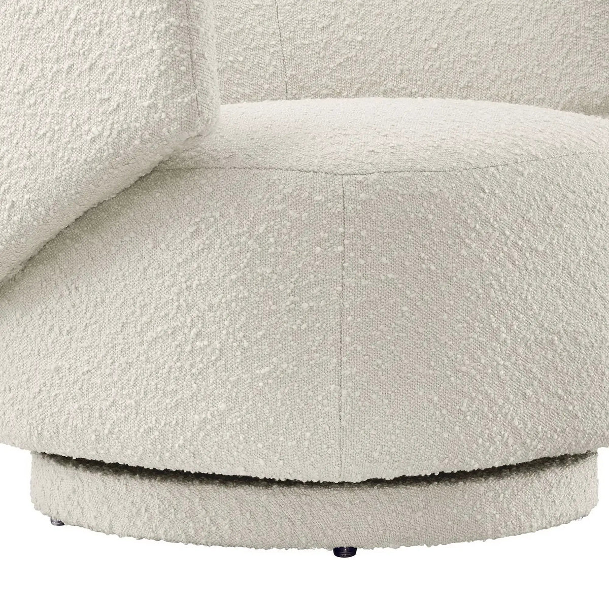 Celestia Boucle Fabric Swivel Chair by Modway by HouseOfZazla
