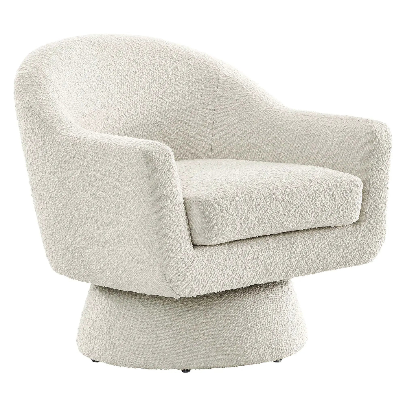 Astral Boucle Fabric Swivel Chair by Modway by HouseOfZazla