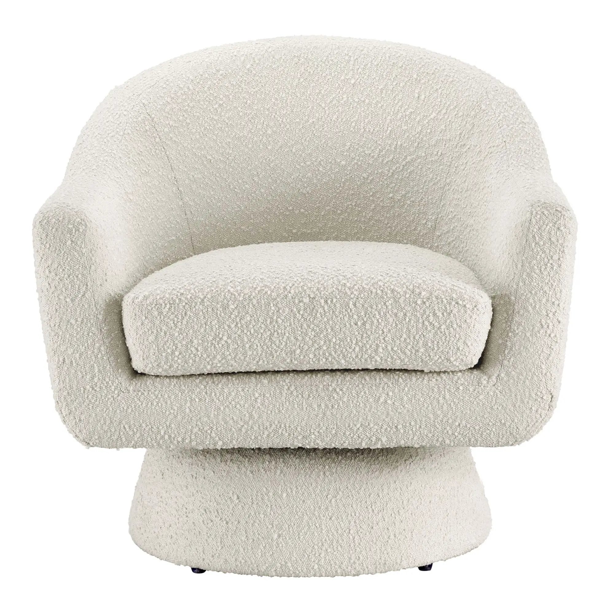 Astral Boucle Fabric Swivel Chair by Modway by HouseOfZazla