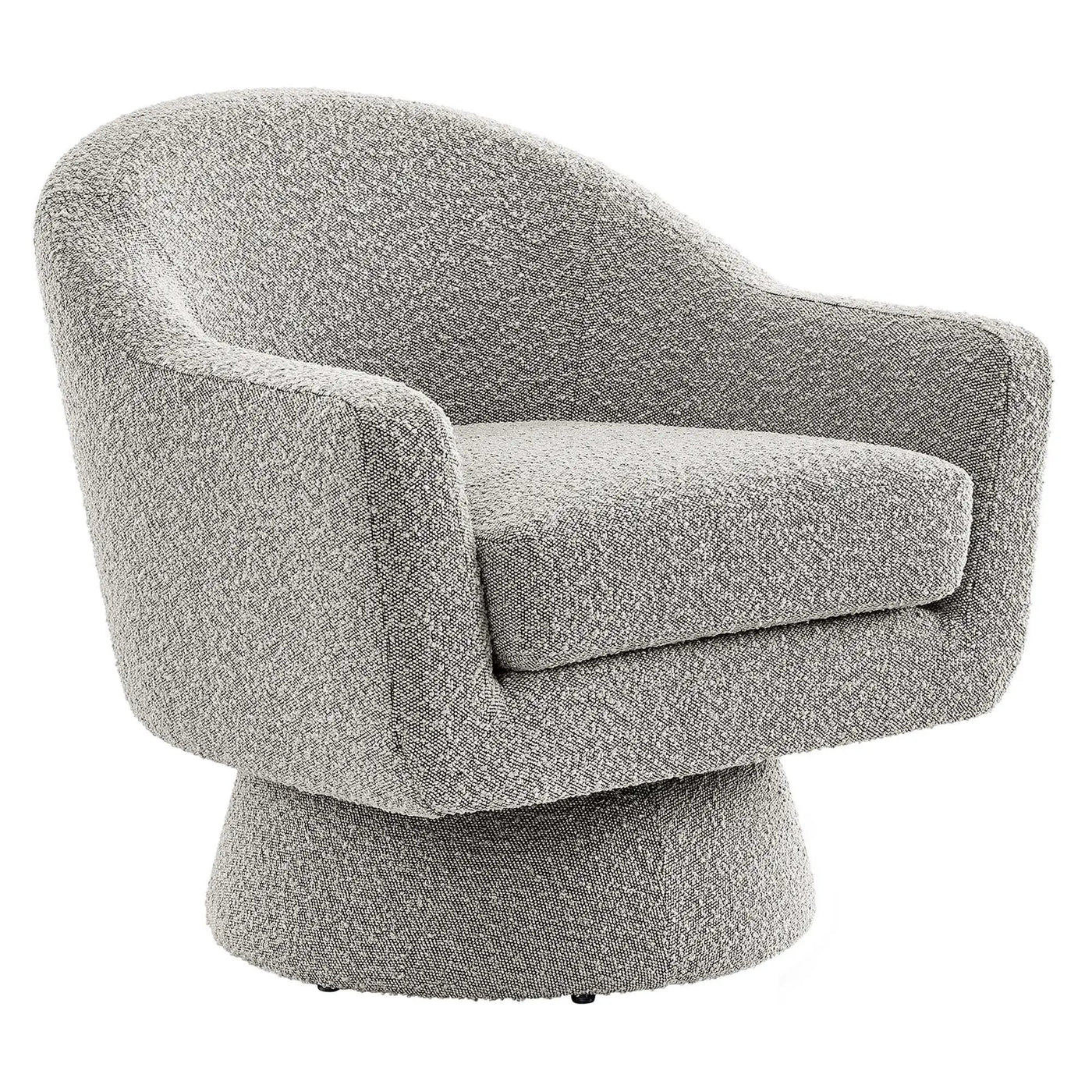 Astral Boucle Fabric Swivel Chair by Modway by HouseOfZazla