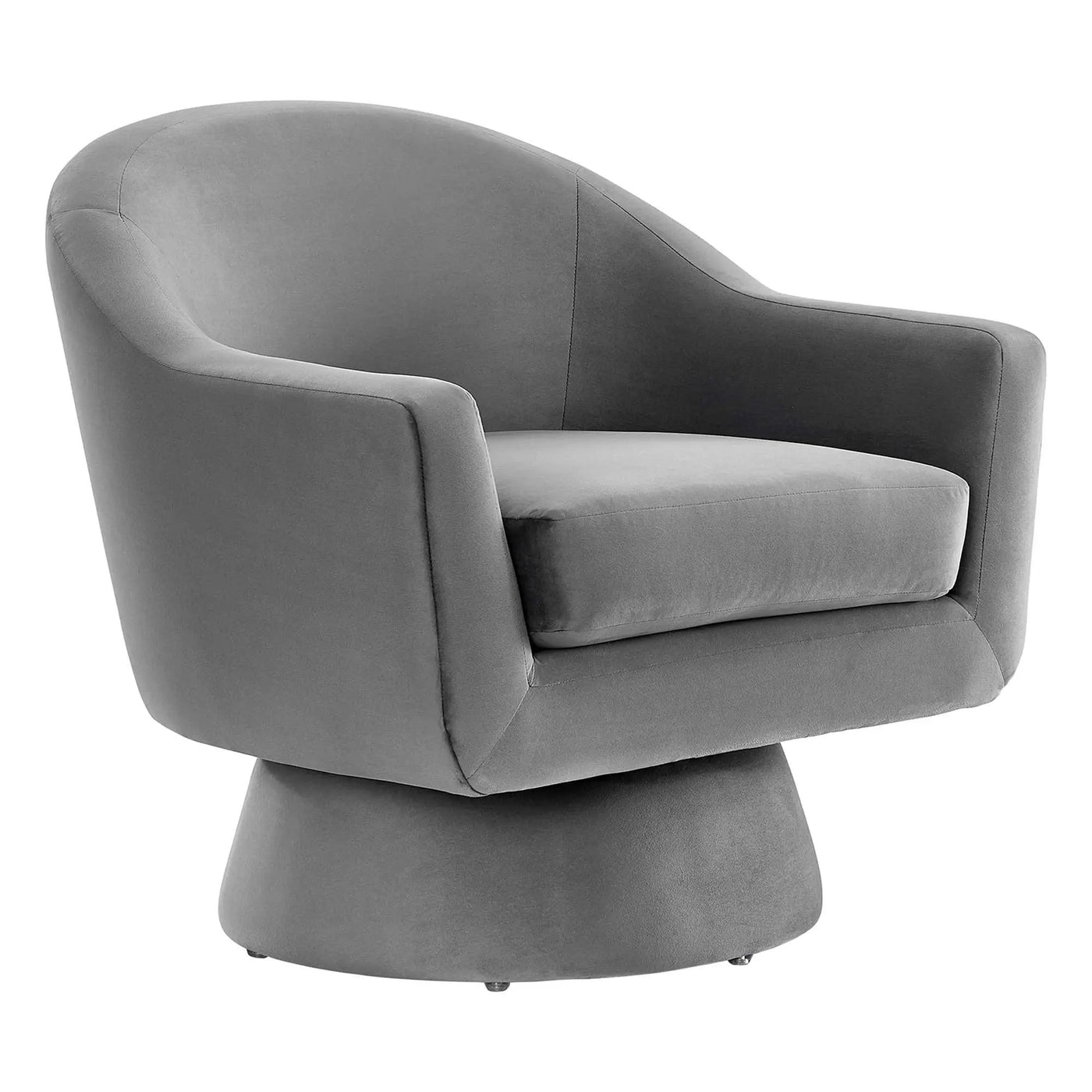 Astral Performance Velvet Fabric and Wood Swivel Chair by Modway by HouseOfZazla