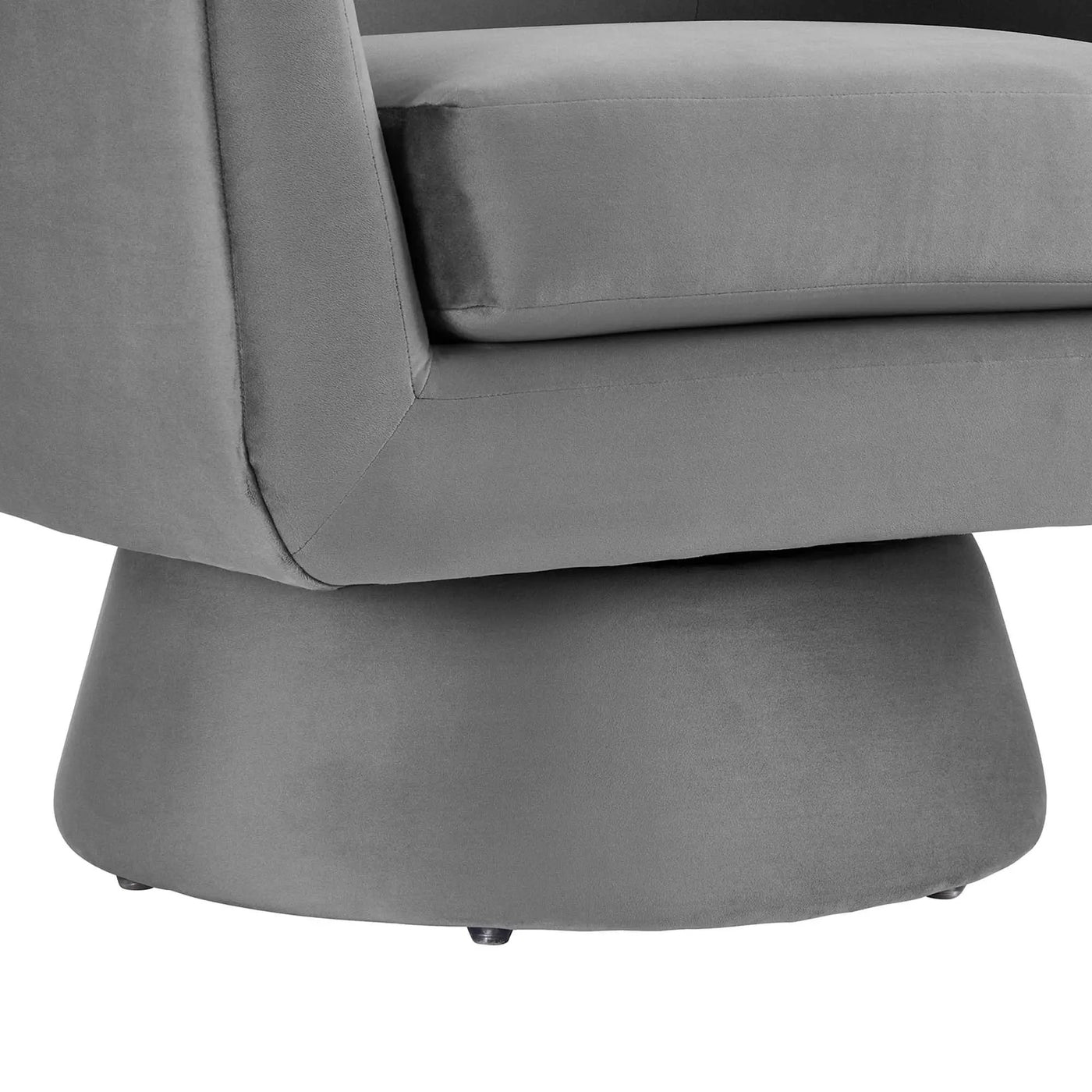 Astral Performance Velvet Fabric and Wood Swivel Chair by Modway by HouseOfZazla