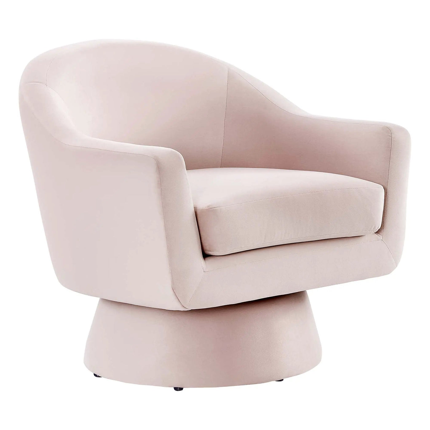 Astral Performance Velvet Fabric and Wood Swivel Chair by Modway by HouseOfZazla
