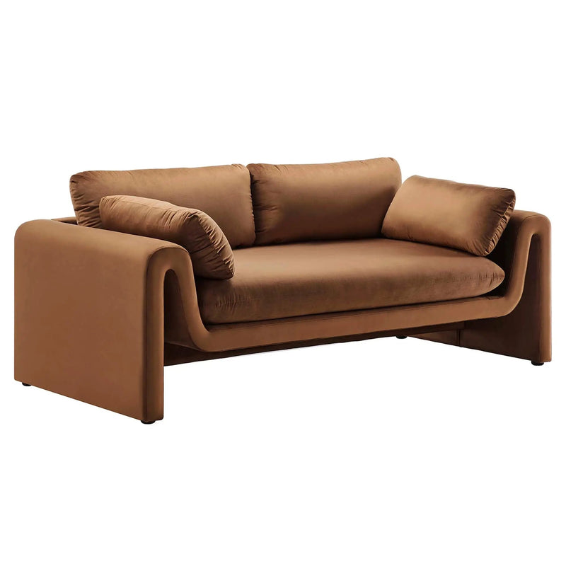Waverly Performance Velvet Sofa by Modway by HouseOfZazla