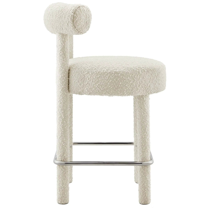 Toulouse Boucle Fabric Counter Stool by Modway by HouseOfZazla